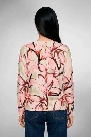 Casaco de malha - Rosa-velho