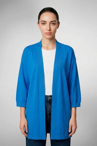 Casaco comprido - Azul-celeste