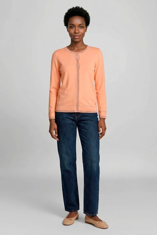 Casaco de malha - Salmão