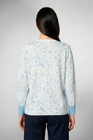 Casaco de malha - Azul-celeste