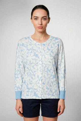 Casaco de malha - Azul-celeste