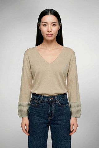 Camisola em seda - Toupeira