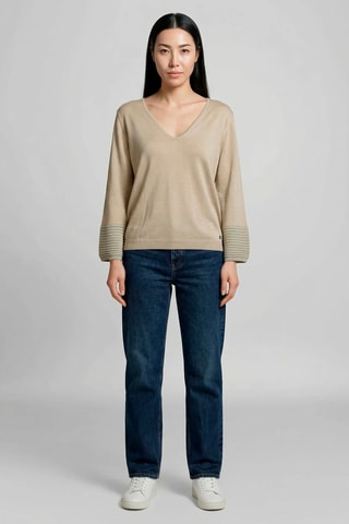 Camisola em seda - Toupeira