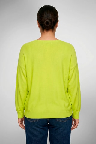 Camisola em seda - Verde-lima