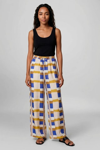 Calças - Azul-cobalto