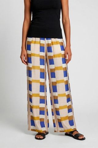 Calças - Azul-cobalto