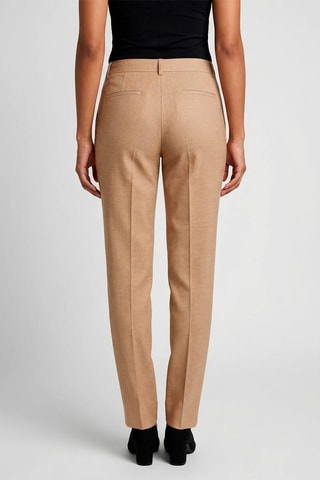 Calças de lã - Camel