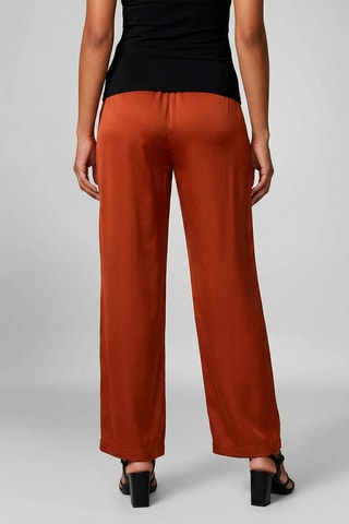 Calças largas - Camel