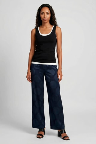 Calças - Azul-marinho