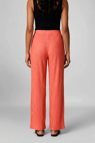 Calças largas - Coral