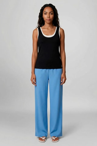 Calças - Azul-celeste