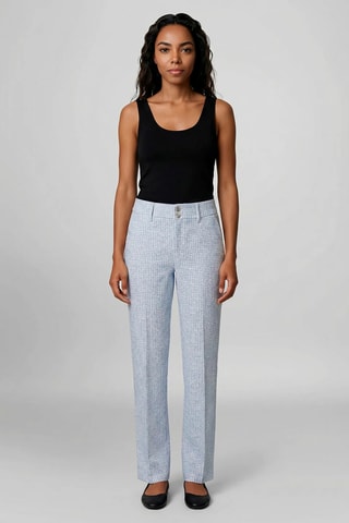 Calças - Azul-celeste