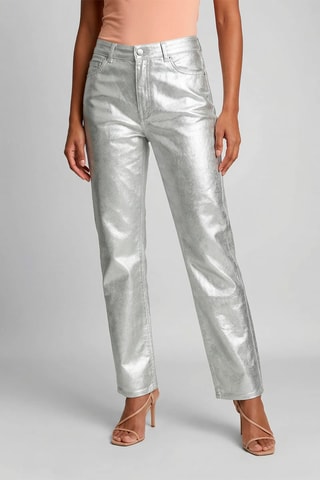 Calças - Prateado
