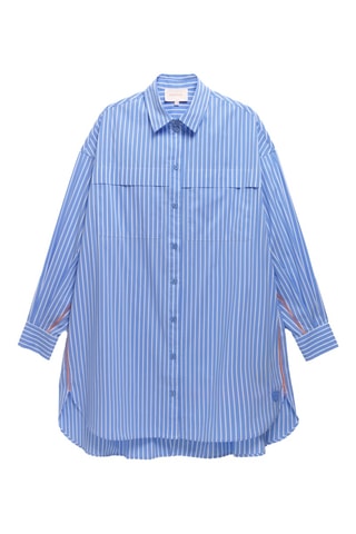 Vestido camisero Scarlett - Celeste