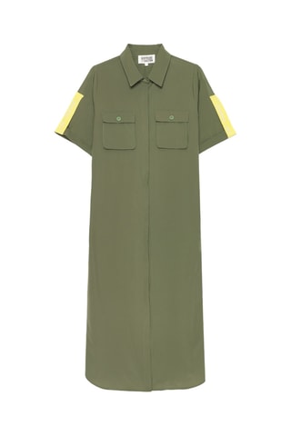 Vestido camisero Vera - Caqui