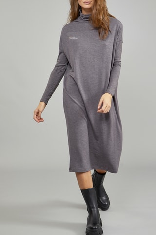 Vestido recto Géraldine - Antracita