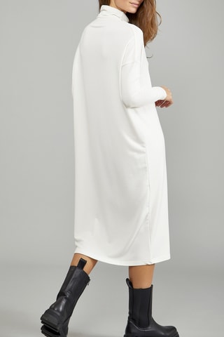 Vestido recto Géraldine - Blanco