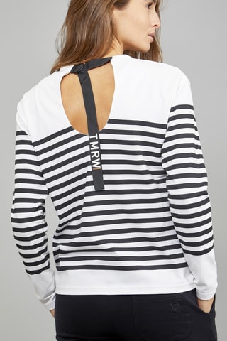 Top Pauline - Negro y blanco