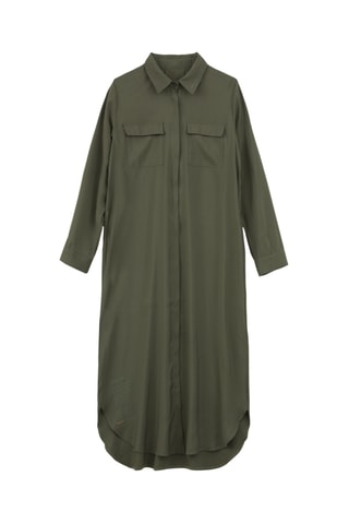 Vestido camisero Vero - Caqui