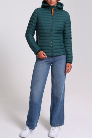 Anorak con capucha Francine - Verde esmeralda
