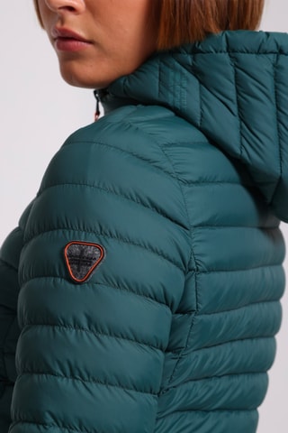 Anorak con capucha Francine - Verde esmeralda