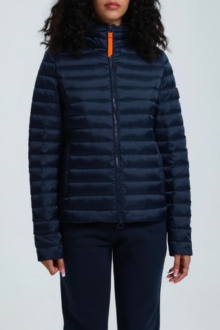 Anorak con capucha Francine - Azul noche