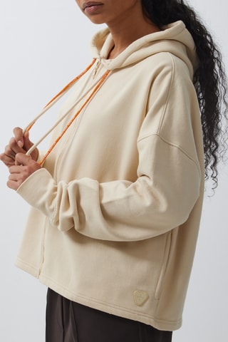 Sudadera con capucha Ginette - Crudo