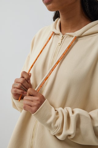 Sudadera con capucha Ginette - Crudo