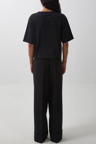 Camiseta Lisette - Negro y blanco