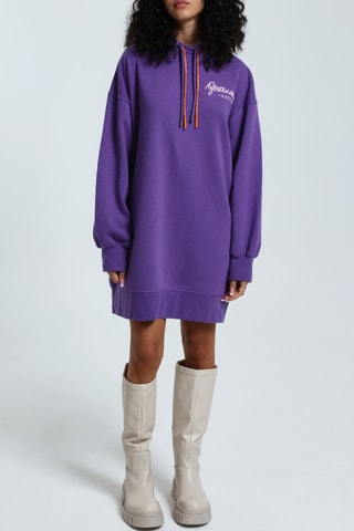 Vestido sudadera Safia - Violeta
