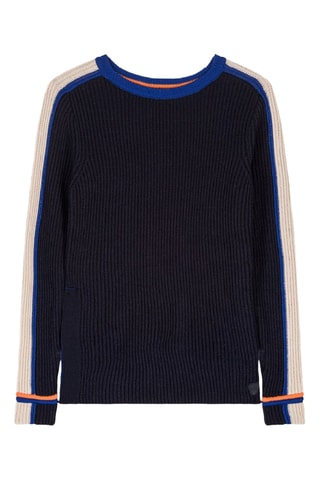 Jersey de lana Aglae - Azul noche