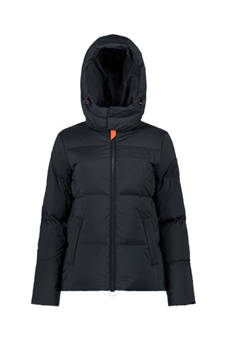 Anorak con capucha Ania - Negro