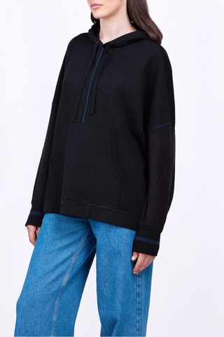 Sweater met Capuchon Antonia - Zwart