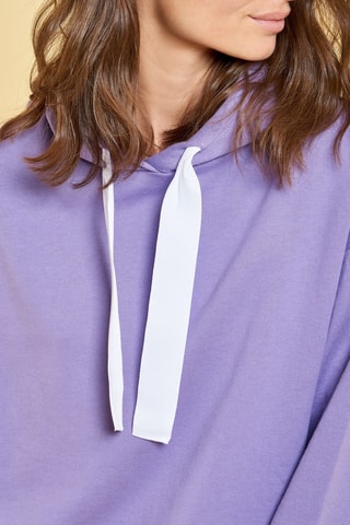 Sudadera con capucha Gisele - Violeta
