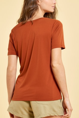 Camiseta Hectora - Rojo teja