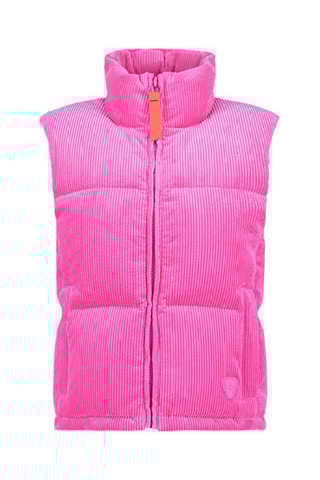 Chaleco de pana Galinette - Fucsia