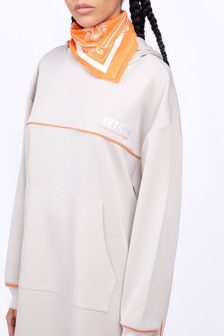 Vestido sudadera Gloria - Gris claro