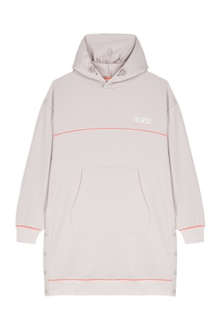 Vestido sudadera Gloria - Gris claro