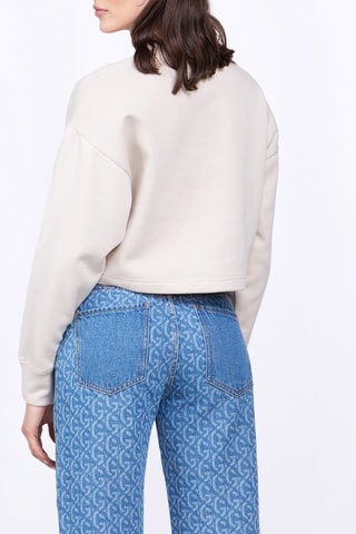 Sudadera corta Maggy - Crudo