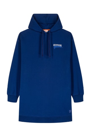 Vestido sudadera Salome - Azul