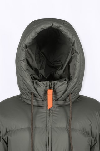 Anorak largo con capucha Tamara - Caqui