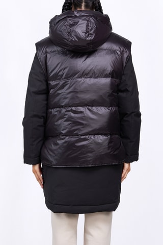 Parka reversible y chaleco Tracy - Negro