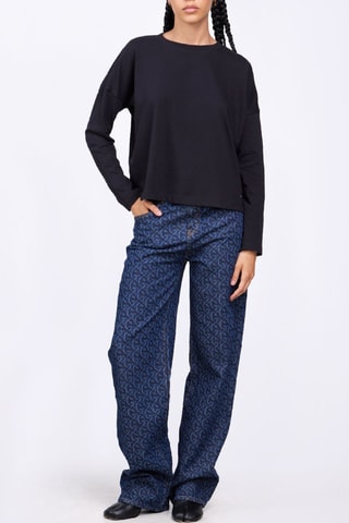 Camiseta Violette - Negro