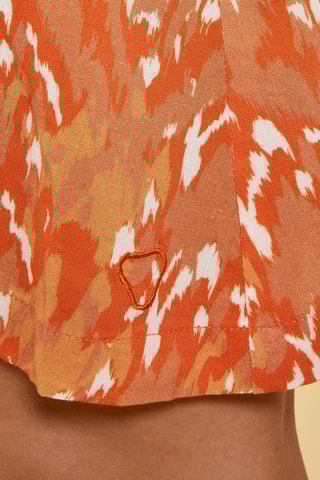 Vestido cruzado Lena - Naranja