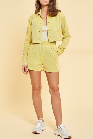 Casaco de ganga Nathalie - Amarelo