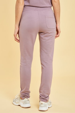 Pantalón de tiro alto Noemie - Violeta