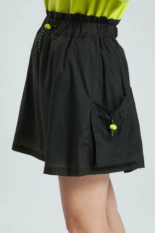 Falda evasé Suzanne - Caqui