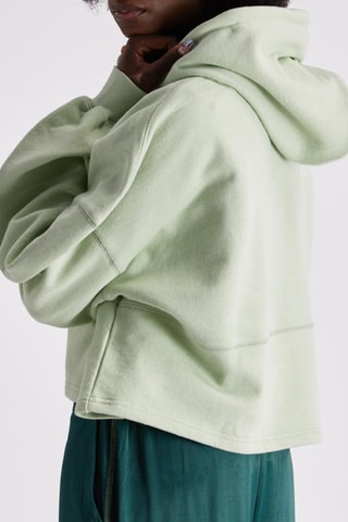 Sudadera con capucha Aline - Verde claro