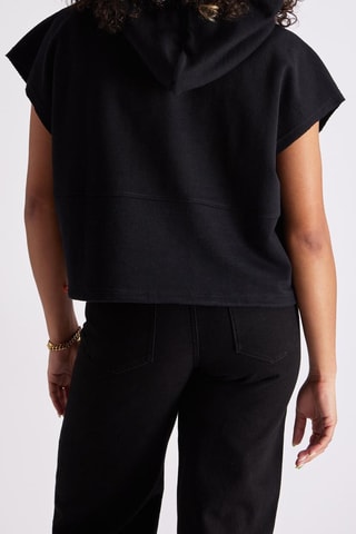 Sudadera con capucha Amandine - Negro