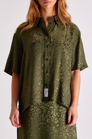 Camisa Astrid - Verde oscuro